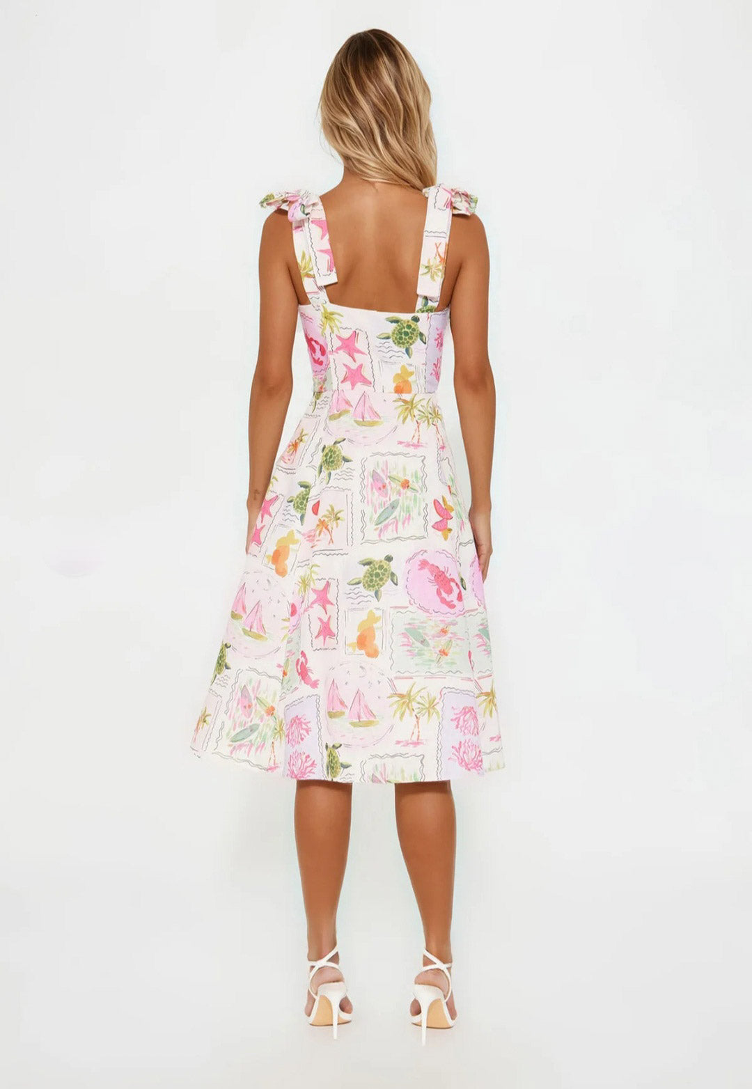 Vestido estampado FND0002