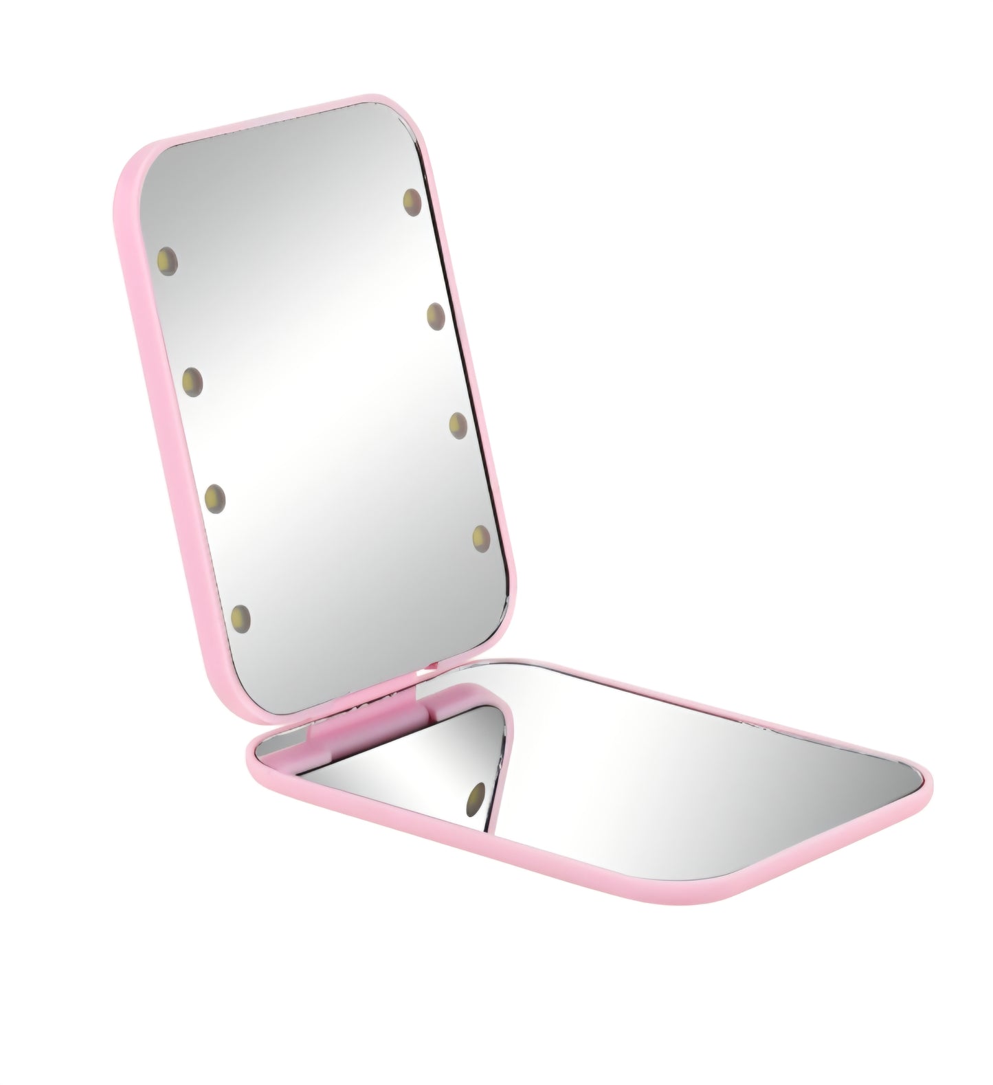 Espejo de cartera LED pink