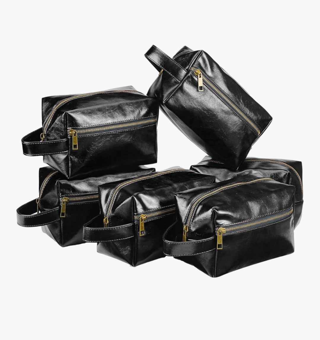 Set de 12 bolsas de neceser de hombre