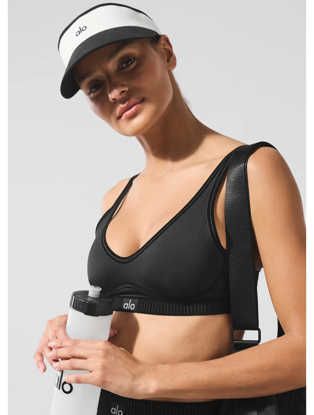 Gorra Blanco Negro ALO0009