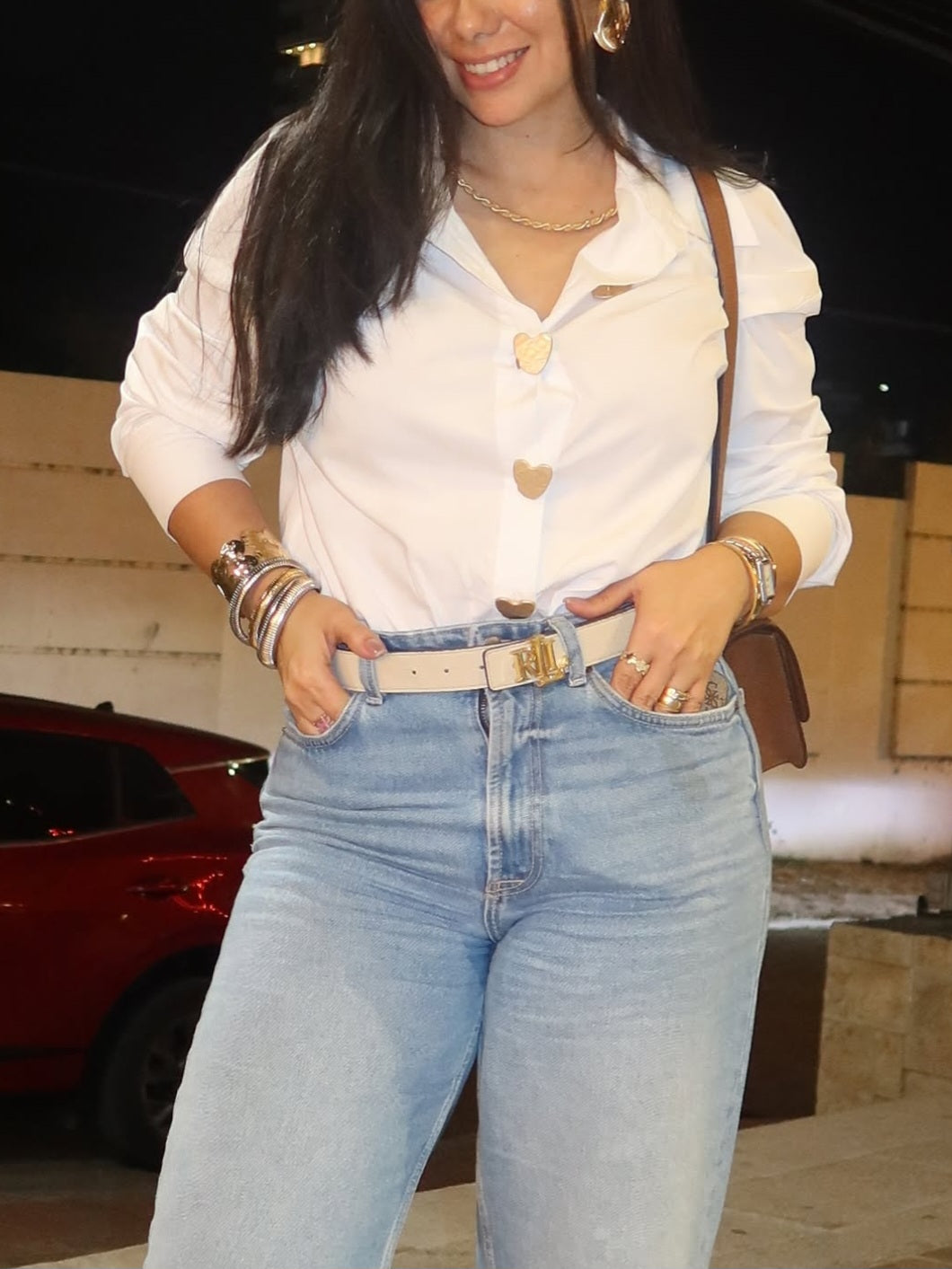 Blusa Blanca de mujer