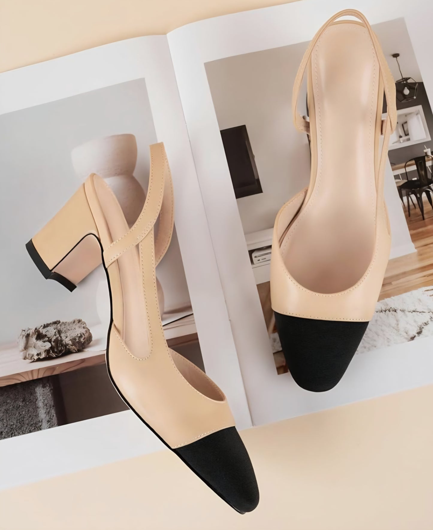 Zapatos de Mujer Tacón Ancho SHS0001