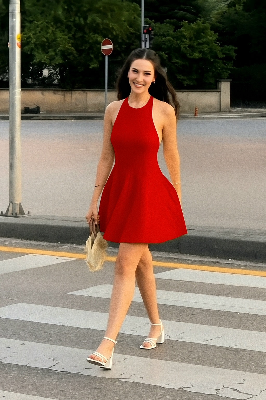 Vestido Rojo ZARAD0010