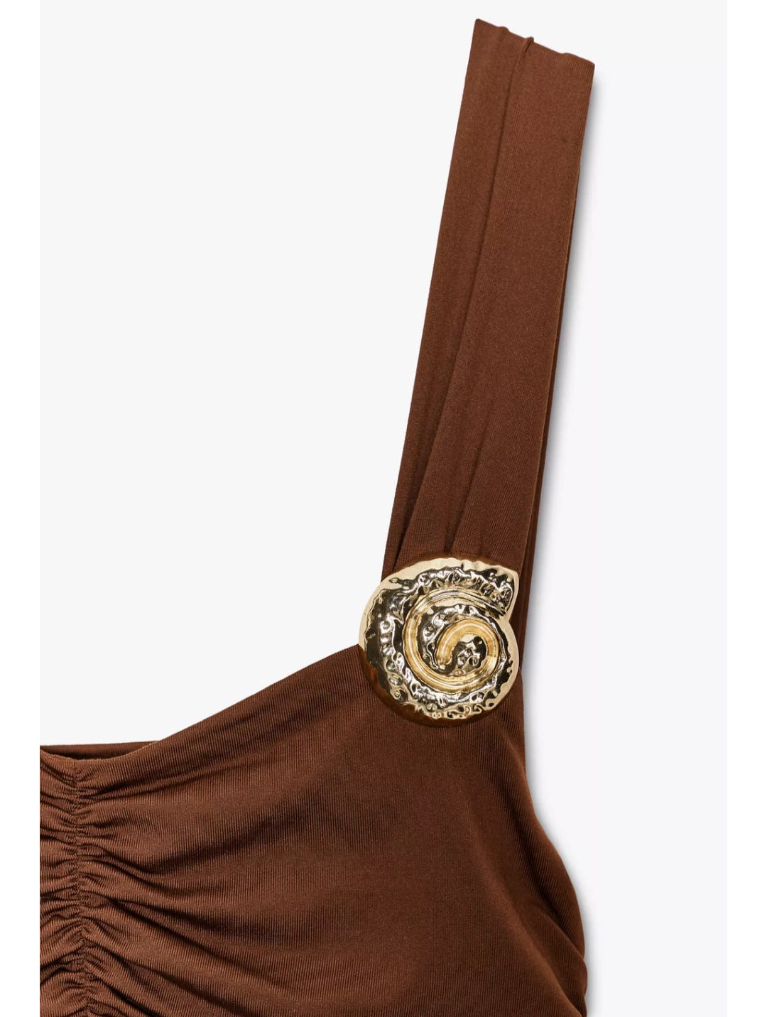 Vestido con detalle de caracol ZARA0019