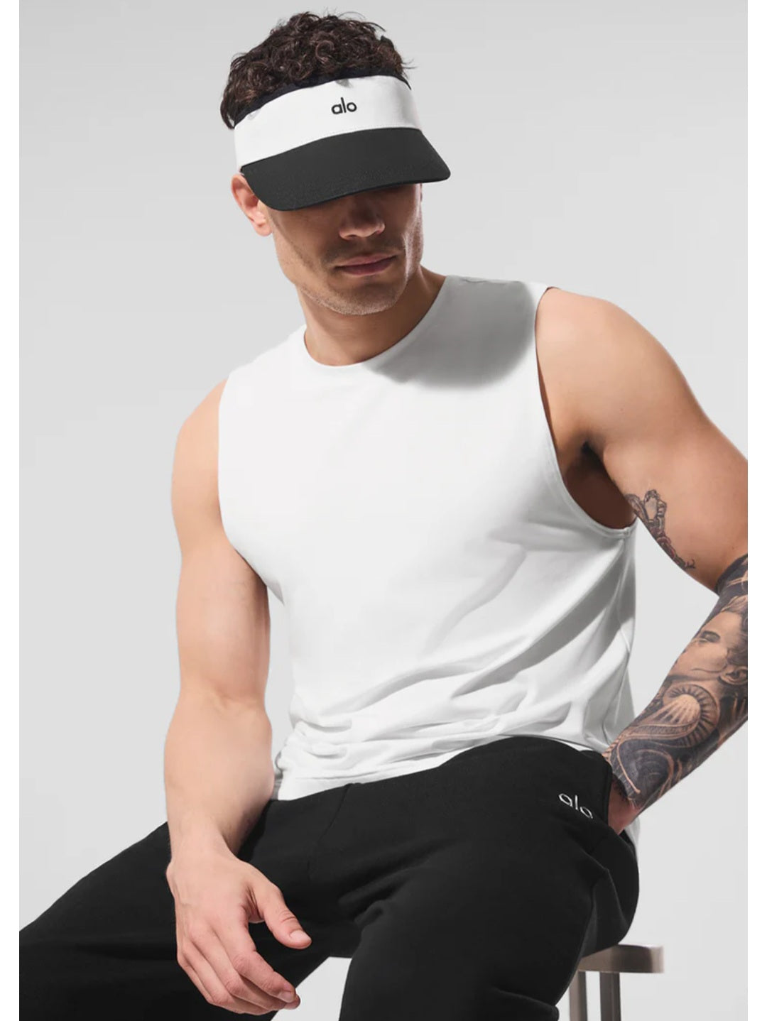 Gorra Blanco Negro ALO0009