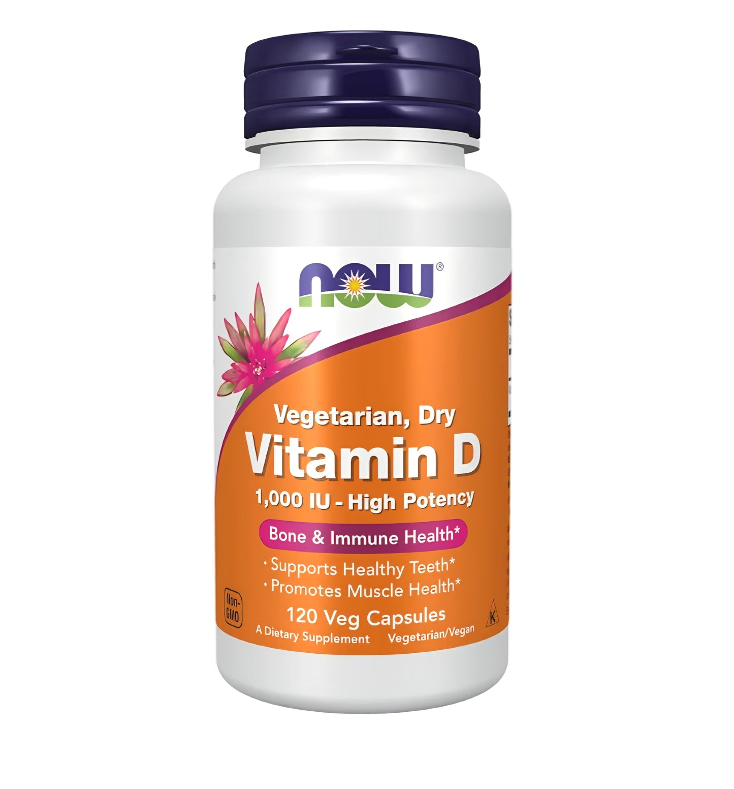 Vitamin D 1,000 IU. 120 capsulas VIT0005