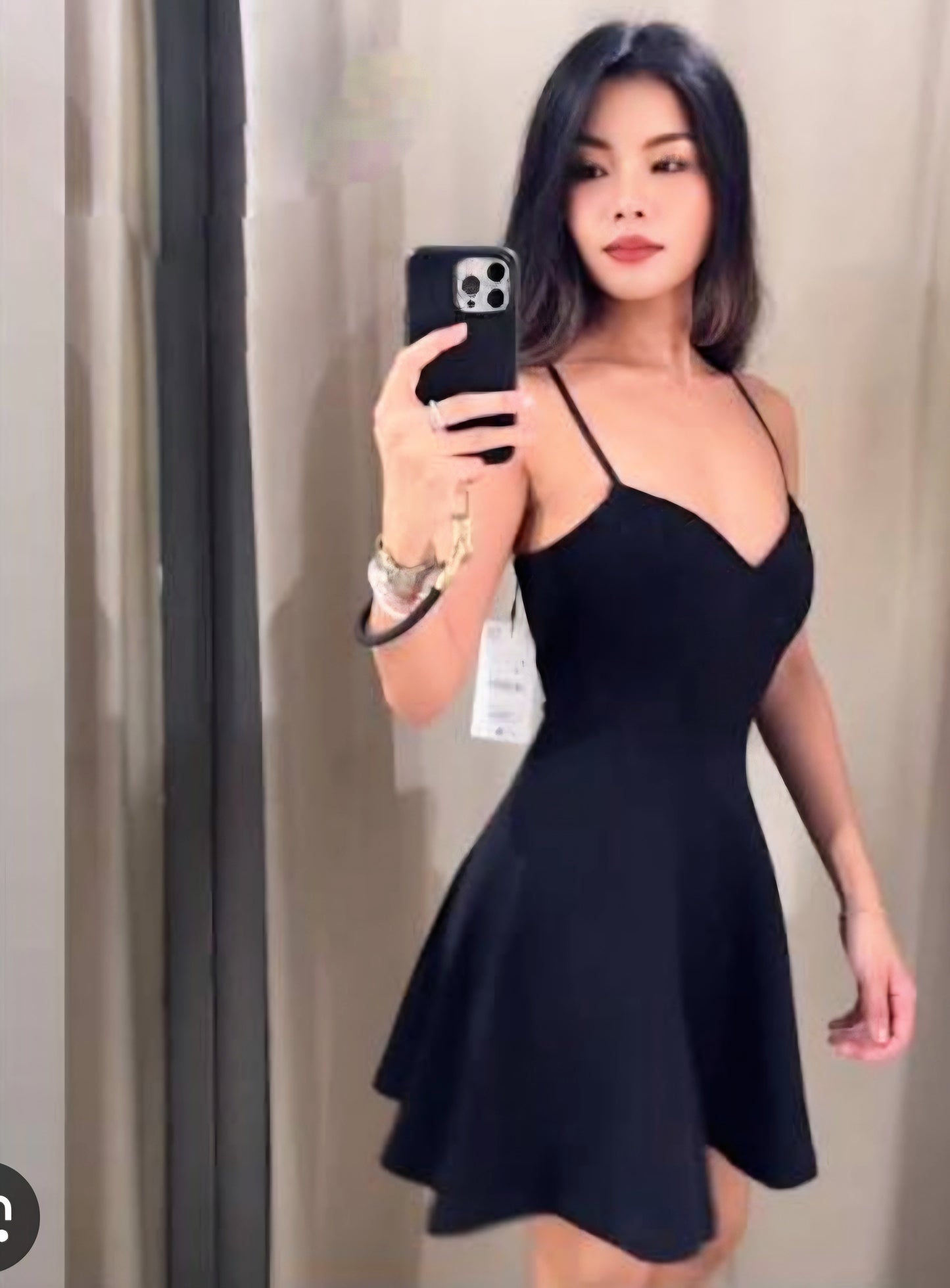 Vestido Estirable de Tiras ZARAD0005