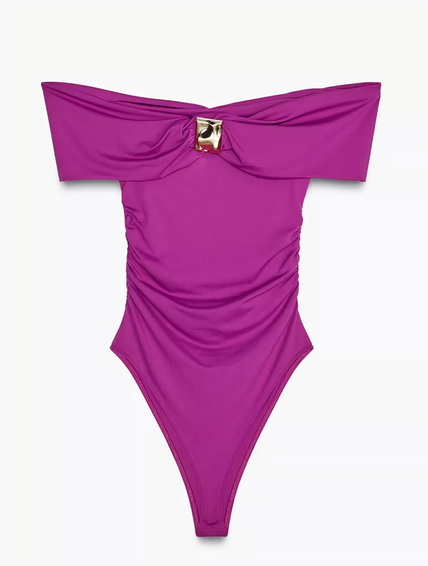 Body con Detalle Dorado ZARAB0017